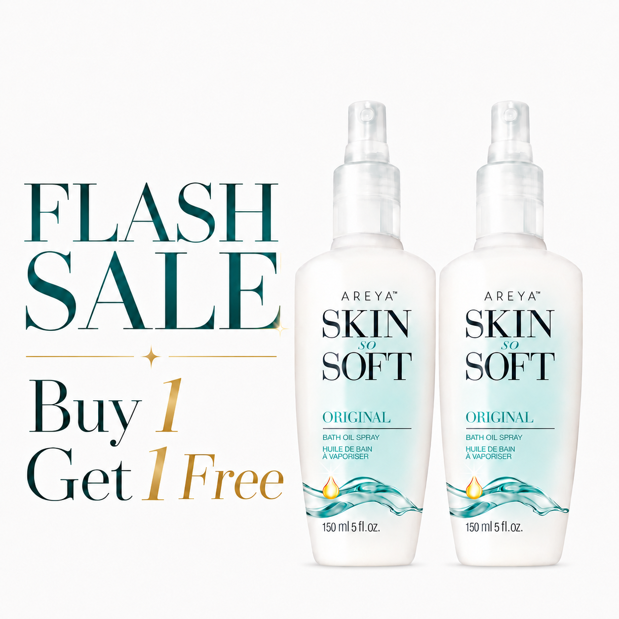 Areya™ Skin So Soft Bath Oil — For a Friend