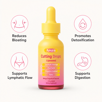 Areya Cutting Drops – Lymphatic-Focused Debloat Formula