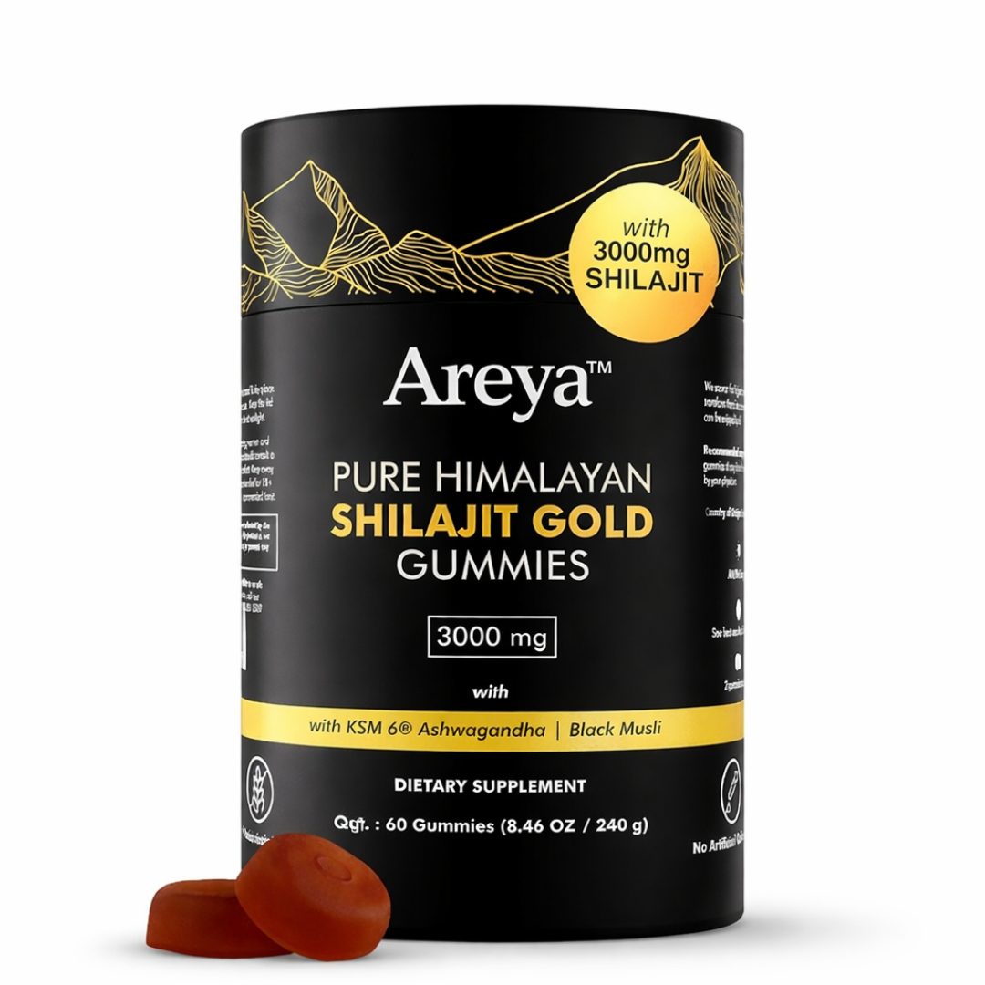 Areya™ Pure Himalayan Shilajit Gold Gummies
