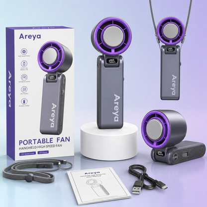 Areya Portable fan Handheld High Speed Fan