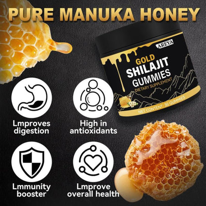 AREYA™ Gold Shilajit Gummies