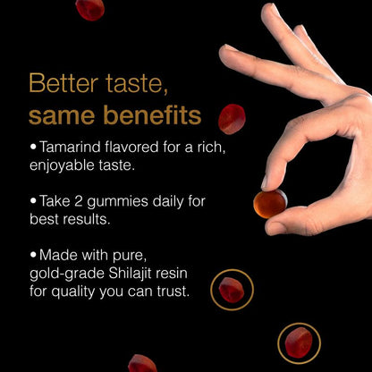 Areya™ Pure Himalayan Shilajit Gold Gummies