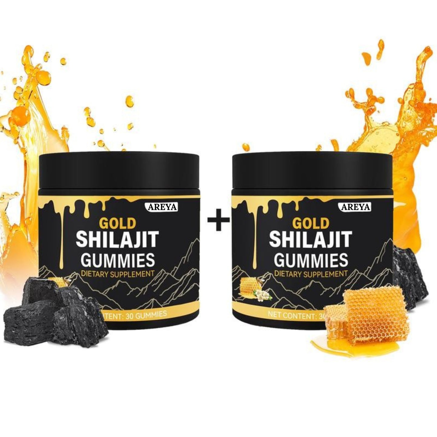 AREYA™ Gold Shilajit Gummies