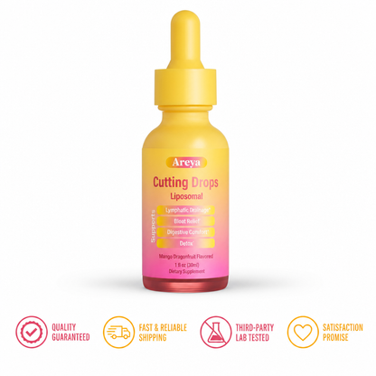 Areya Cutting Drops – Lymphatic-Focused Debloat Formula