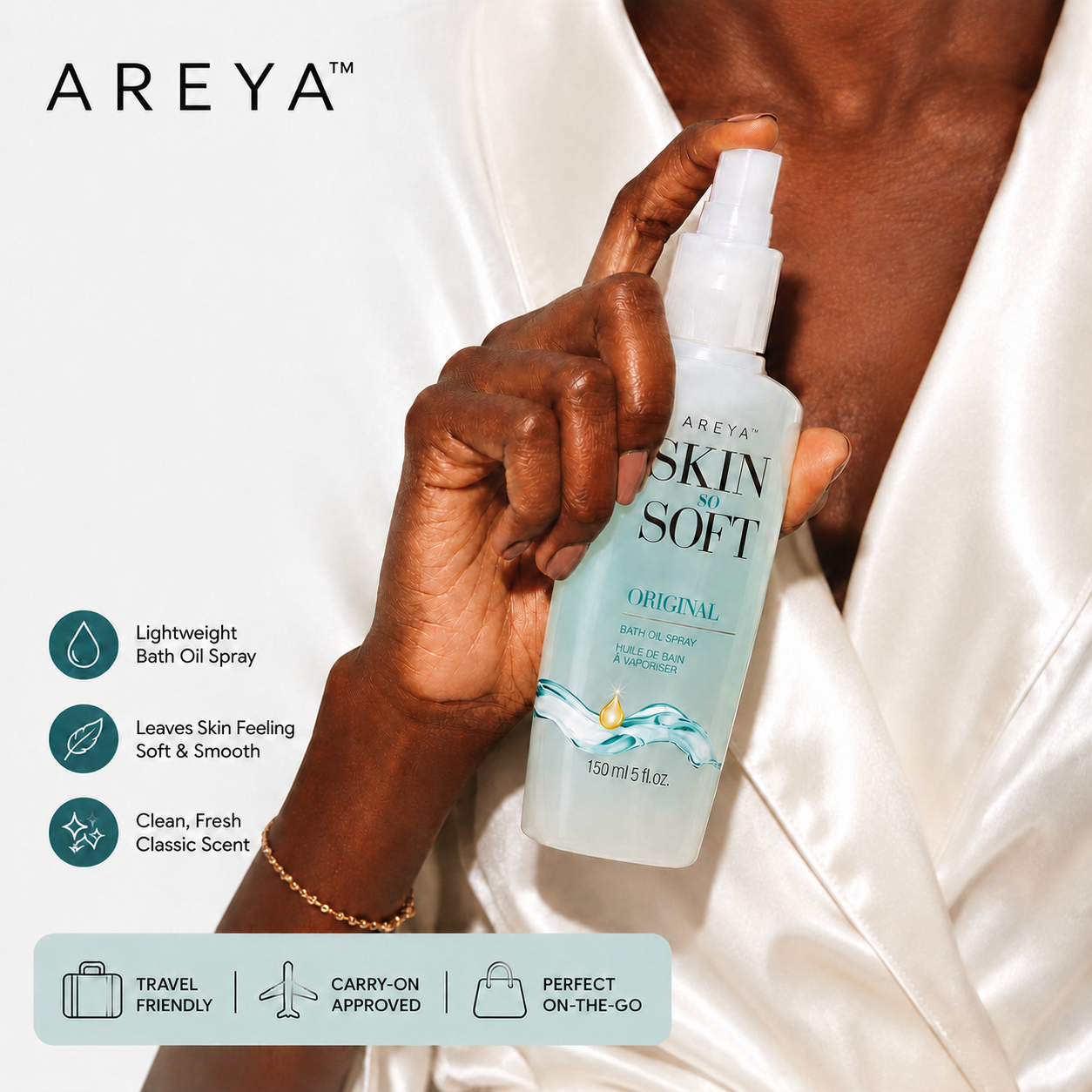 Areya™ Skin So Soft Original Bath Oil