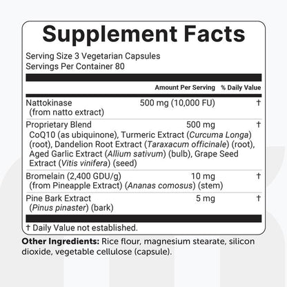 Areya™ Nattokinase 10,000 FU