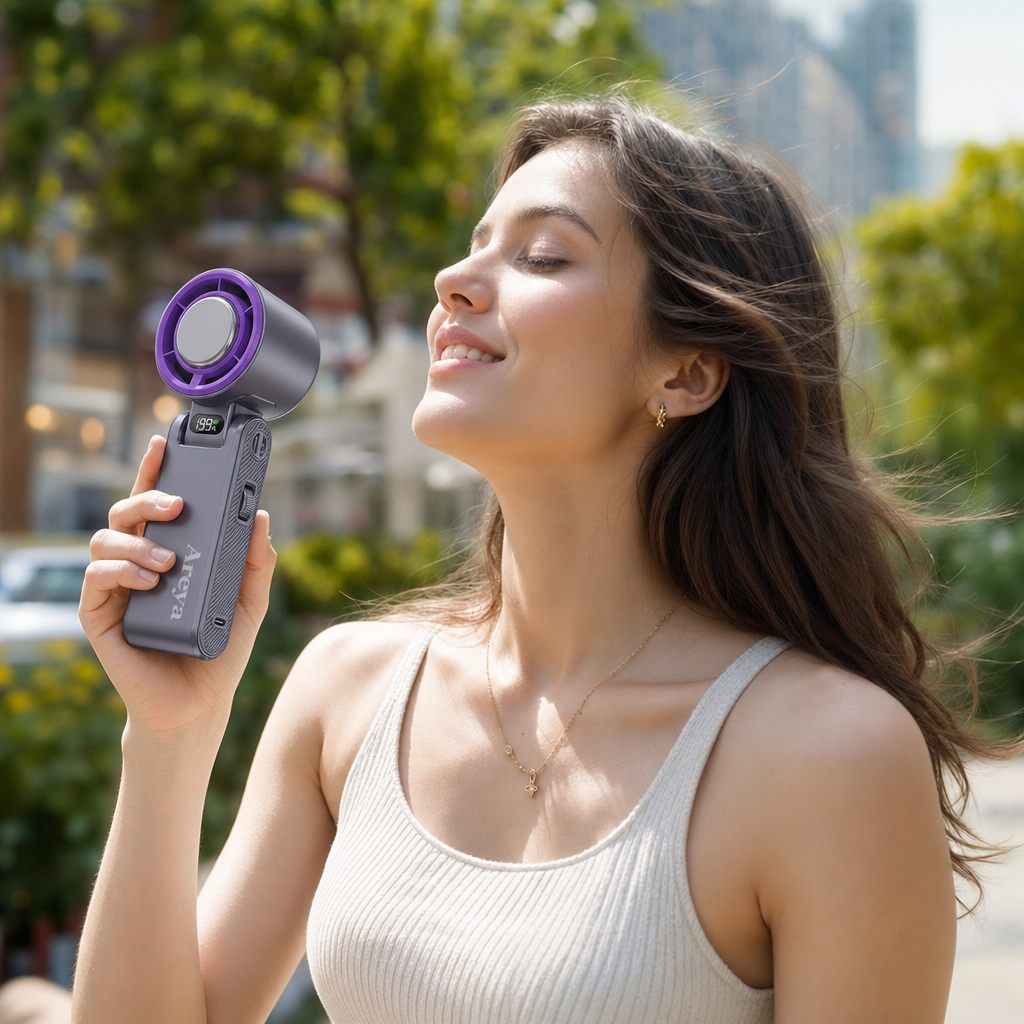 Areya Portable fan Handheld High Speed Fan